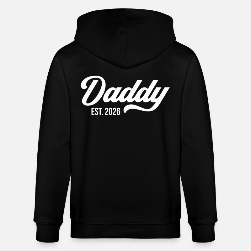 Daddy Est. 2026 - Veste à capuche bio CULTIVATOR Stanley/Stella Unisexe - noir