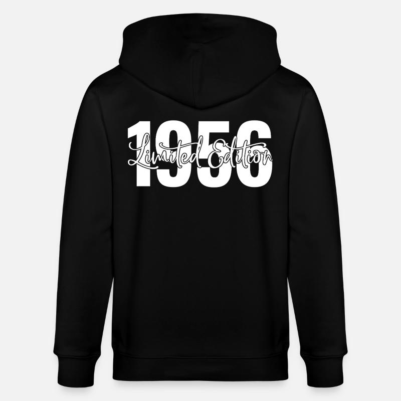 Edition limitée 1956 - Veste à capuche bio CULTIVATOR Stanley/Stella Unisexe - noir