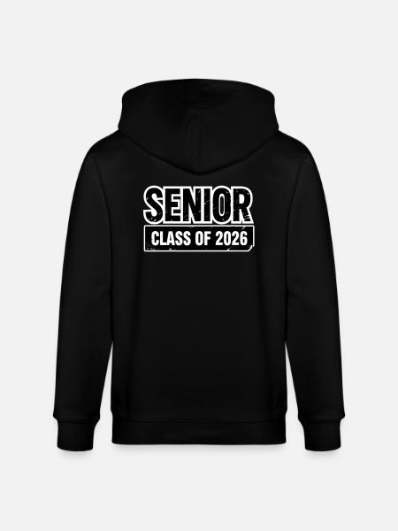 PROMOTION DE TERMINALE 2026 Diplômés Fiers - Veste à capuche bio CULTIVATOR Stanley/Stella Unisexe - noir
