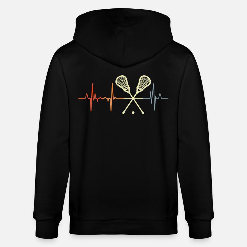 Palpitations de crosse - Veste à capuche bio CULTIVATOR Stanley/Stella Unisexe - noir