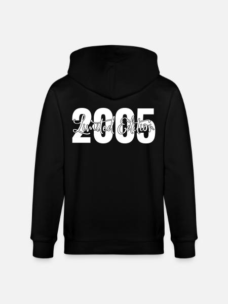 Edition limitée 2005 - Veste à capuche bio CULTIVATOR Stanley/Stella Unisexe - noir