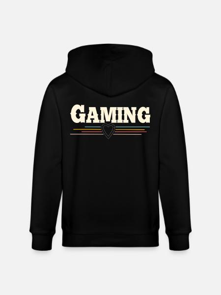 Gaming - Stanley/Stella CULTIVATOR Unisex Organic Hooded Jacket - black