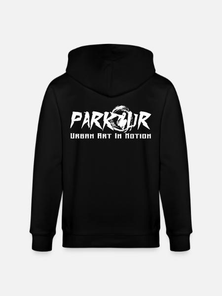 Parkour - Stanley/Stella Unisex Bio-Kapuzenjacke CULTIVATOR - Schwarz