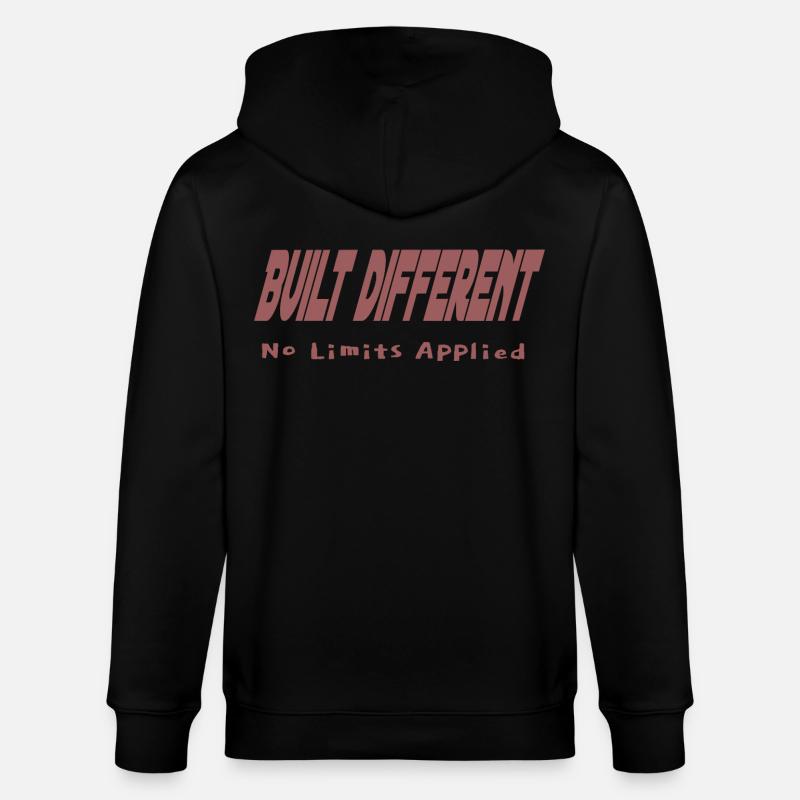 Construit différemment – Aucune limite appliquée - Veste à capuche bio CULTIVATOR Stanley/Stella Unisexe - noir