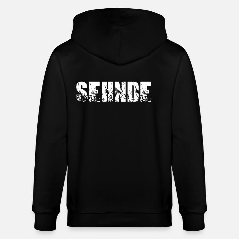 Sehnde - Stanley/Stella Unisex Bio-Kapuzenjacke CULTIVATOR - Schwarz