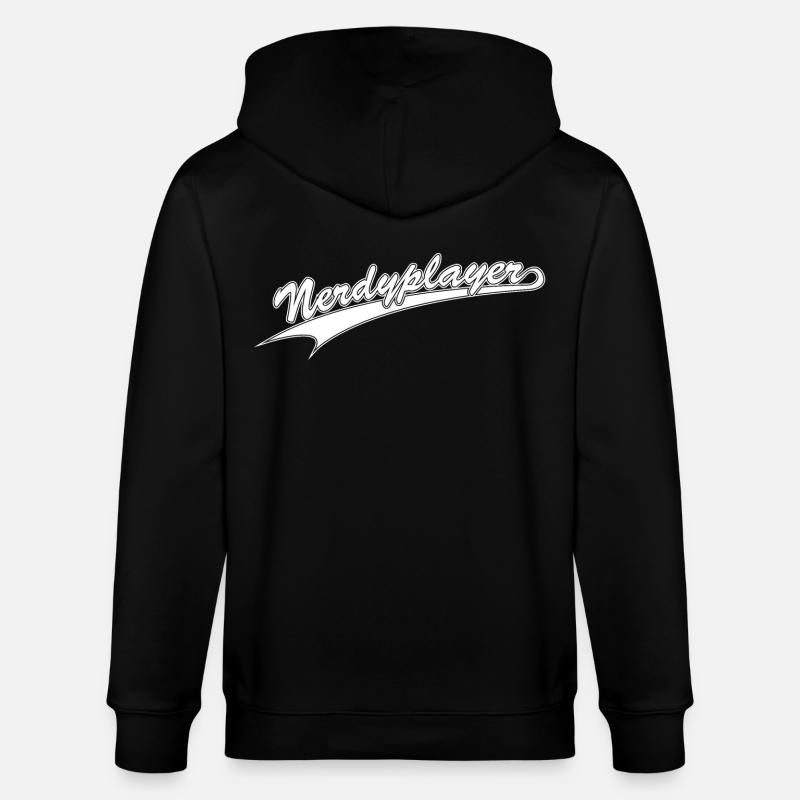 NERDY pour toujours - Nerdyplayer - Veste à capuche bio CULTIVATOR Stanley/Stella Unisexe - noir