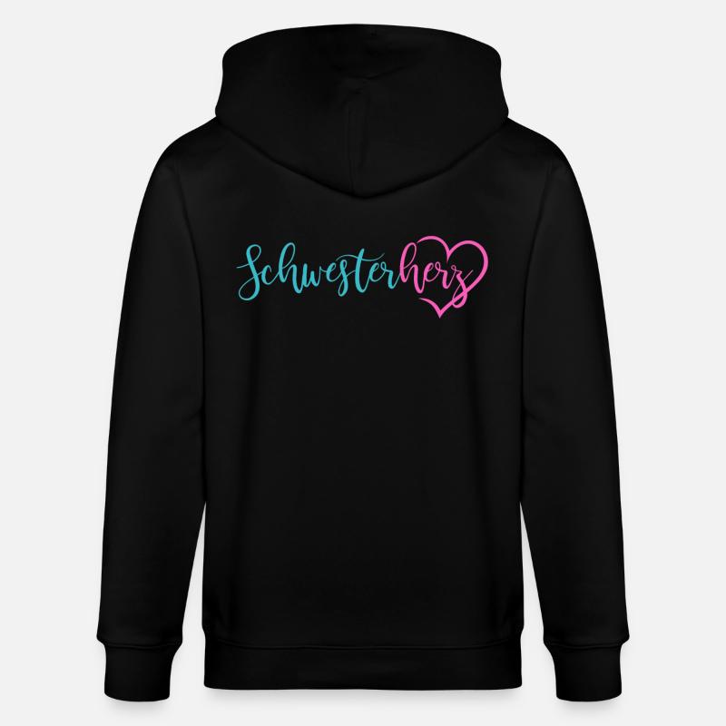 sœurette - Veste à capuche bio CULTIVATOR Stanley/Stella Unisexe - noir