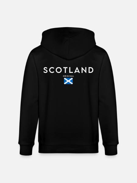 Drapeau de l’Ecosse, fierté écossaise - Veste à capuche bio CULTIVATOR Stanley/Stella Unisexe - noir
