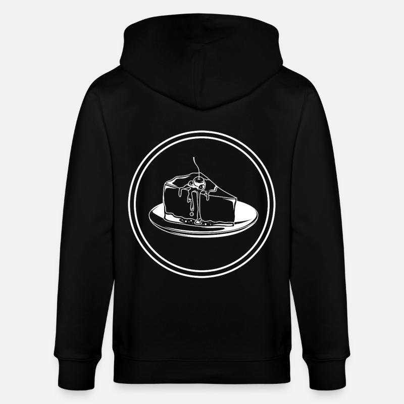 Cuisson du cheesecake - Veste à capuche bio CULTIVATOR Stanley/Stella Unisexe - noir