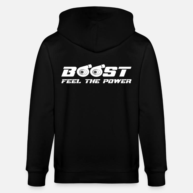 Boost Turbo - Veste à capuche bio CULTIVATOR Stanley/Stella Unisexe - noir