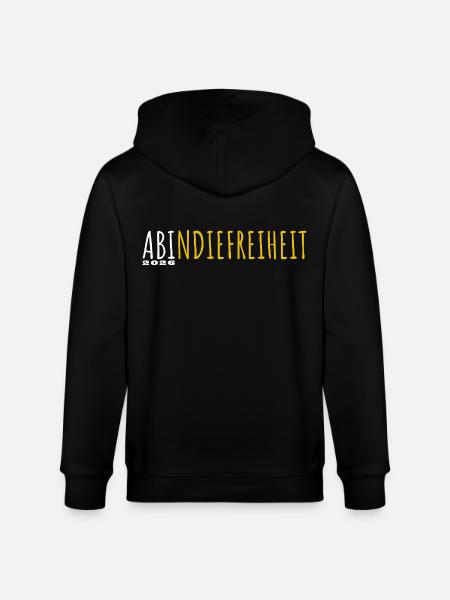 Off to freedom 2026 - Abitur - Matura - Stanley/Stella CULTIVATOR Unisex Organic Hooded Jacket - black