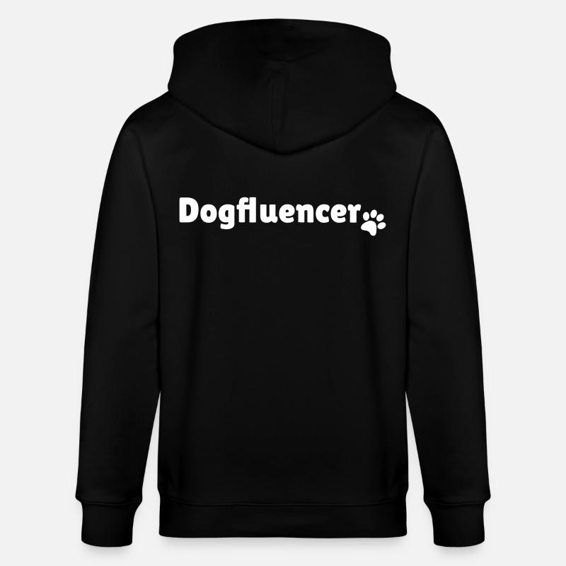 Dogfluencer - Veste à capuche bio CULTIVATOR Stanley/Stella Unisexe - noir