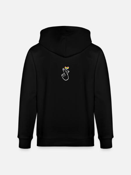 Lgbt lgbtq - Stanley/Stella CULTIVATOR Unisex Organic Hooded Jacket - black