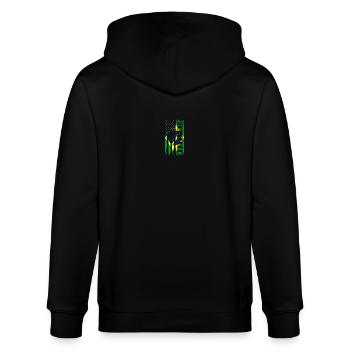 Jiu-Jitsu - Stanley/Stella Unisex Bio-Kapuzenjacke CULTIVATOR  - Schwarz - Hinten - Anna (173cm)