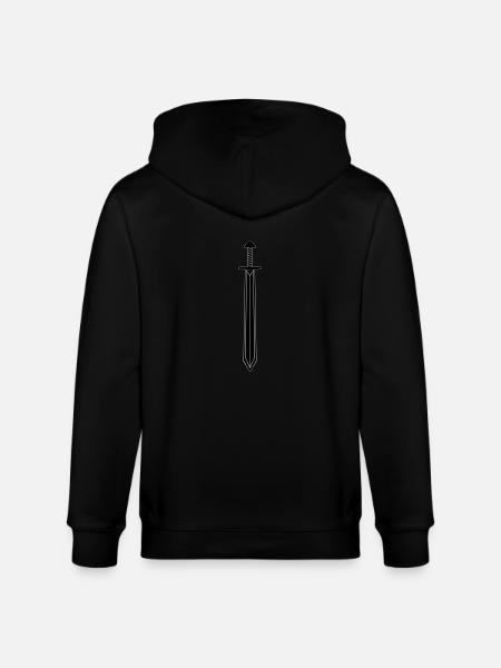 Schwert - Stanley/Stella Unisex Bio-Kapuzenjacke CULTIVATOR - Schwarz