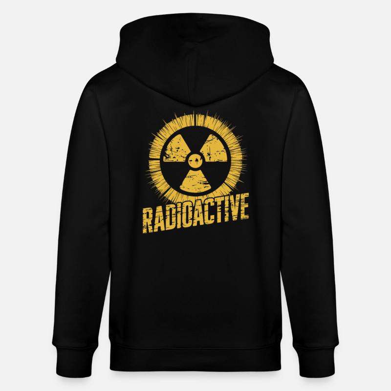 Radioactive - Stanley/Stella Unisex Bio-Kapuzenjacke CULTIVATOR  - Schwarz