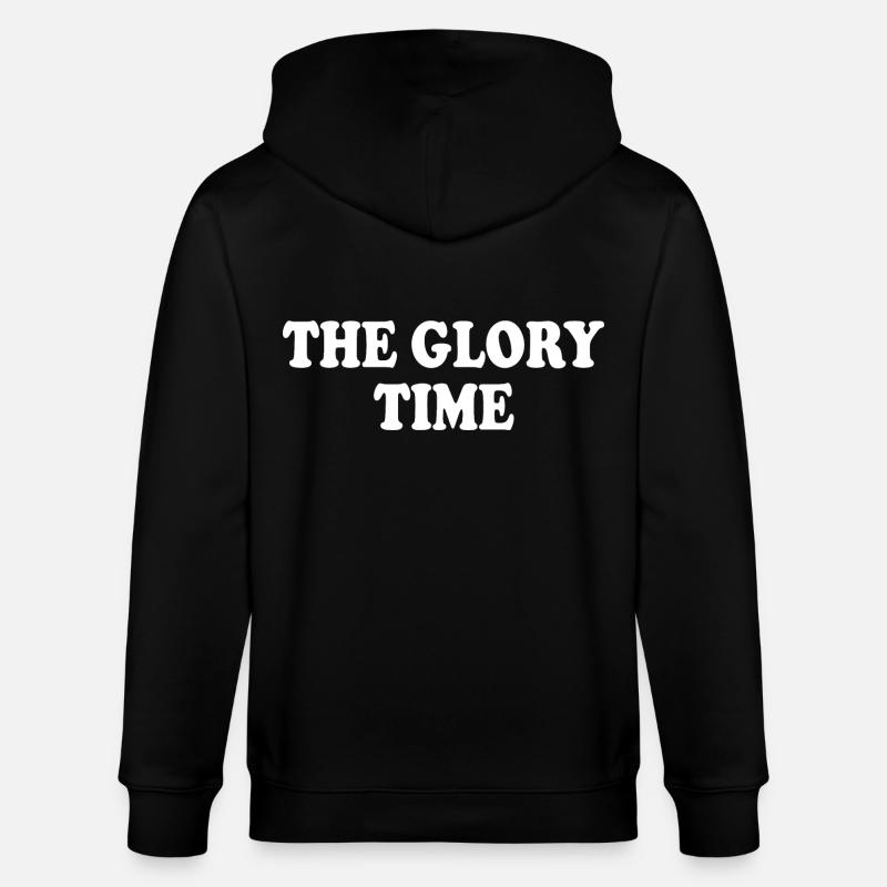 The glory time - Veste à capuche bio CULTIVATOR Stanley/Stella Unisexe - noir