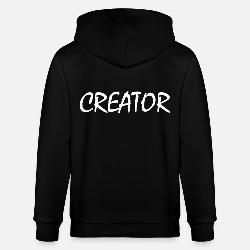 Creator - Stanley/Stella Unisex Bio-Kapuzenjacke CULTIVATOR  - Schwarz