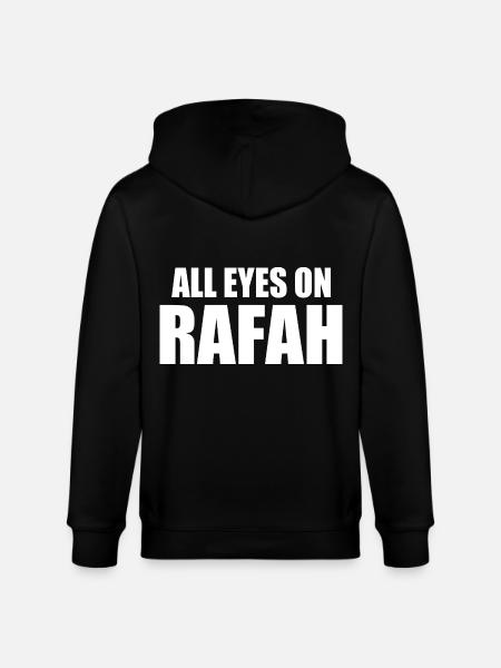 all eyes on rafah - Veste à capuche bio CULTIVATOR Stanley/Stella Unisexe - noir