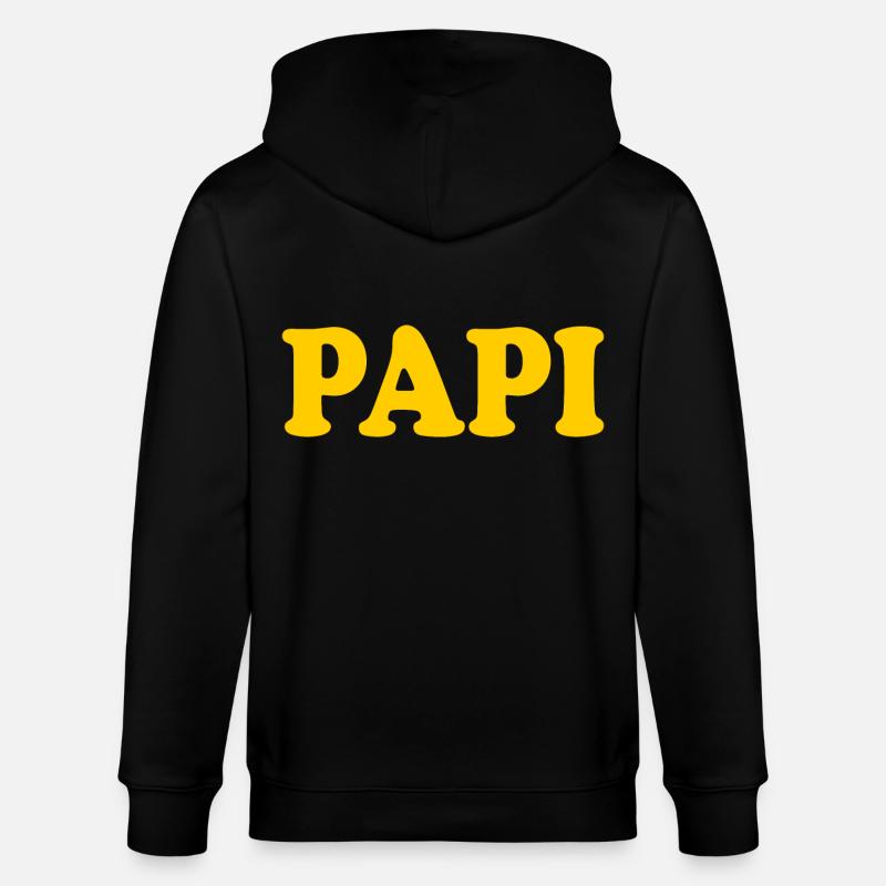 Papi - Stanley/Stella Unisex Bio-Kapuzenjacke CULTIVATOR  - Schwarz