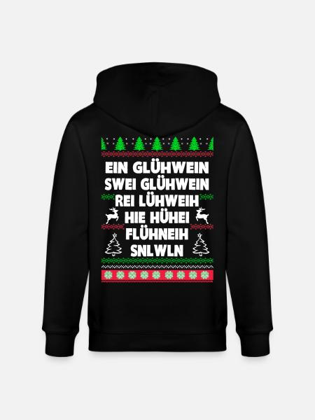 EIN GLÜHWEIN - Stanley/Stella Unisex Bio-Kapuzenjacke CULTIVATOR  - Schwarz