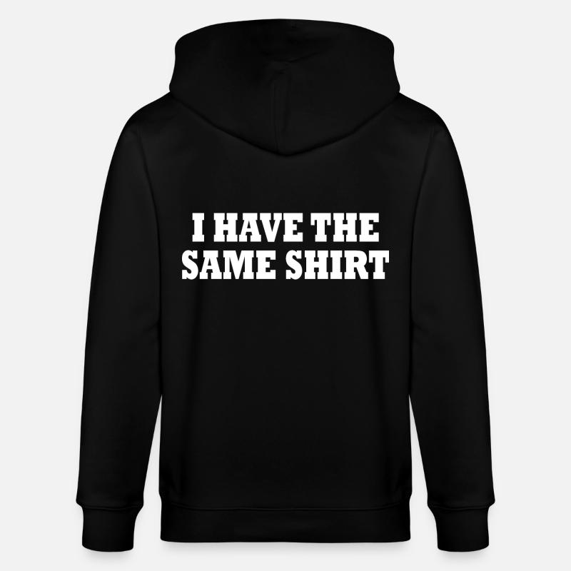 i have the same shirt - Veste à capuche bio CULTIVATOR Stanley/Stella Unisexe - noir