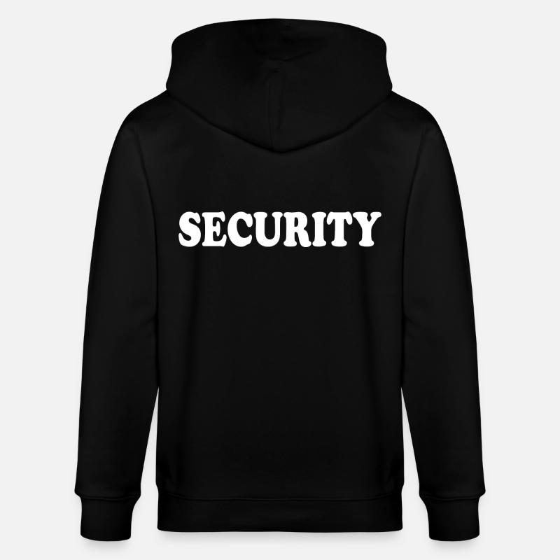Security - Stanley/Stella Unisex Bio-Kapuzenjacke CULTIVATOR  - Schwarz