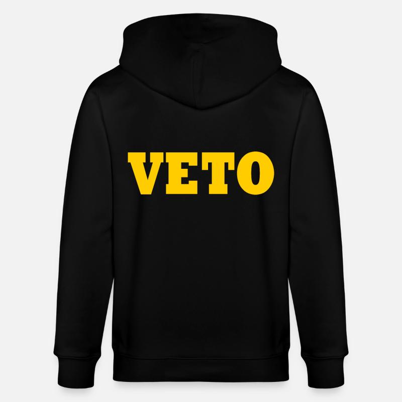 Veto - Stanley/Stella Unisex Bio-Kapuzenjacke CULTIVATOR  - Schwarz