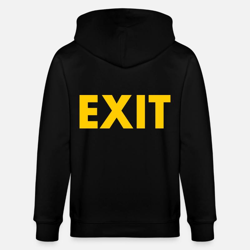 Exit - Veste à capuche bio CULTIVATOR Stanley/Stella Unisexe - noir