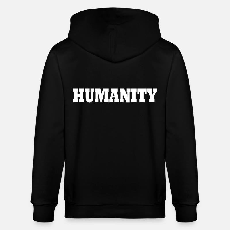 Humanity - Stanley/Stella Unisex Bio-Kapuzenjacke CULTIVATOR  - Schwarz