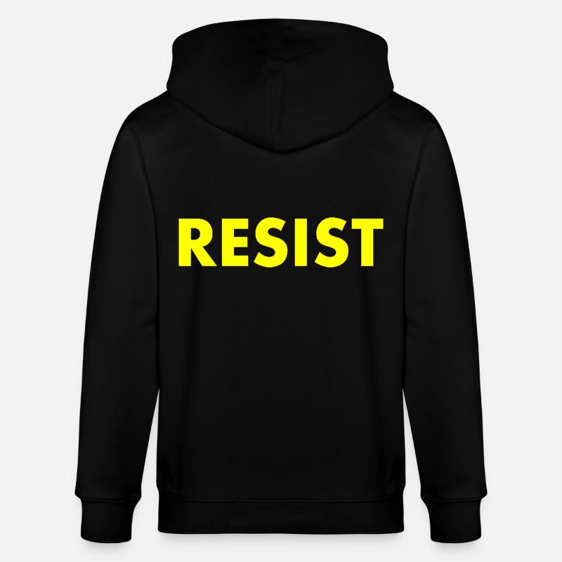Resist - Stanley/Stella Unisex Bio-Kapuzenjacke CULTIVATOR  - Schwarz