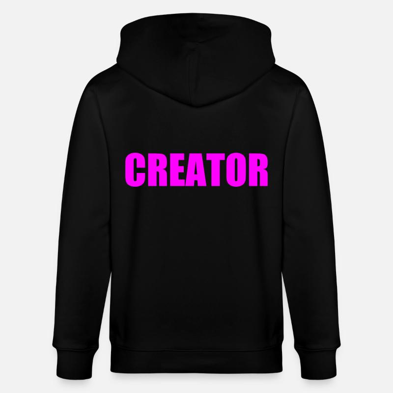 Creator - Stanley/Stella Unisex Bio-Kapuzenjacke CULTIVATOR  - Schwarz