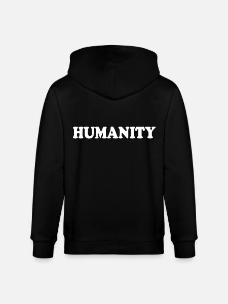 Humanity - Stanley/Stella CULTIVATOR Unisex Organic Hooded Jacket - black
