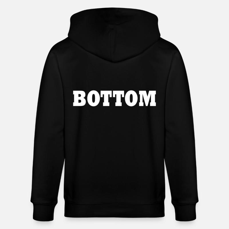 Bottom - Stanley/Stella Unisex Bio-Kapuzenjacke CULTIVATOR  - Schwarz