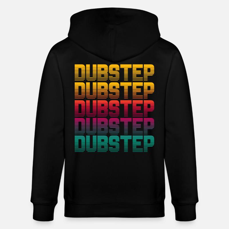 Dubstep - Veste à capuche bio CULTIVATOR Stanley/Stella Unisexe - noir