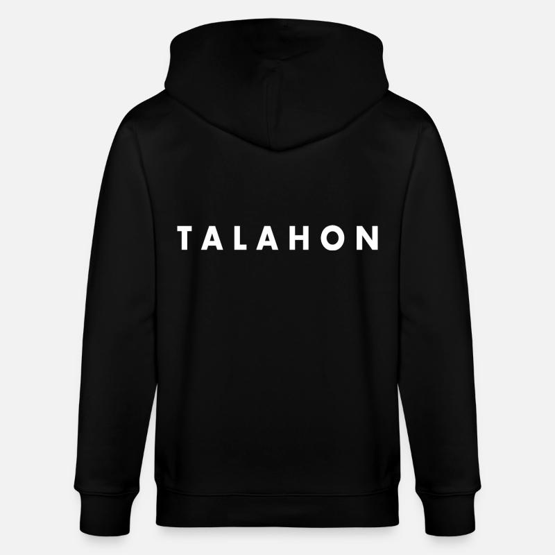 Talahon - Stanley/Stella Unisex Bio-Kapuzenjacke CULTIVATOR  - Schwarz