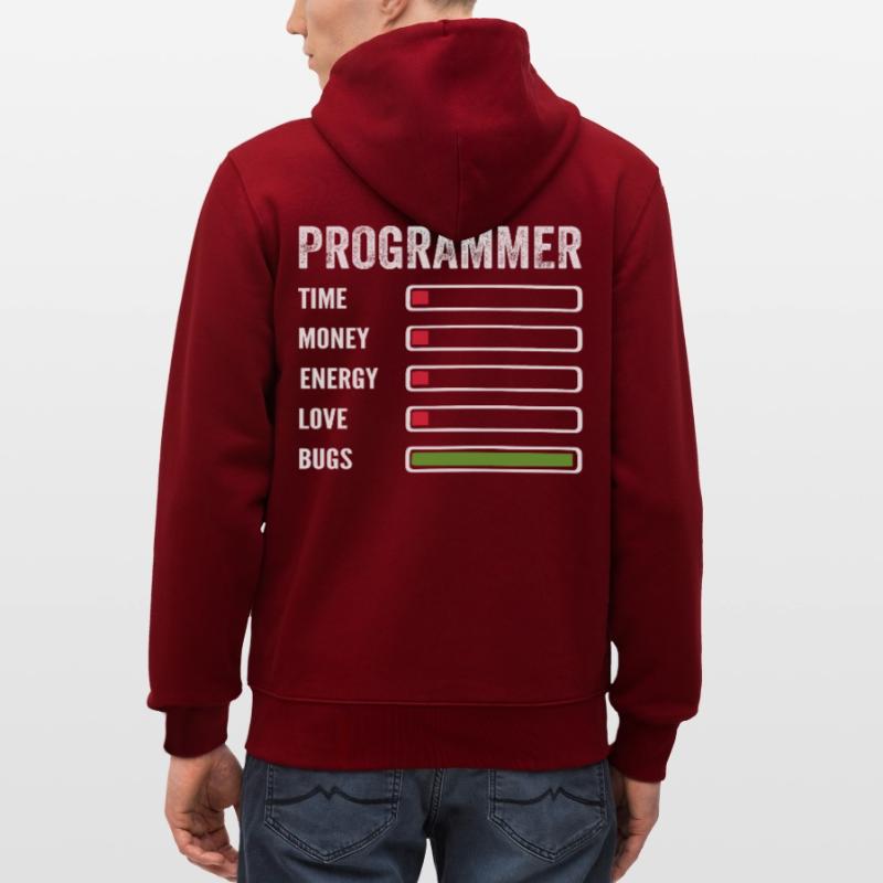 Developer Humor Programmer Coder Stanley/Stella CULTIVATOR  Unisex Organic Hooded Jacket