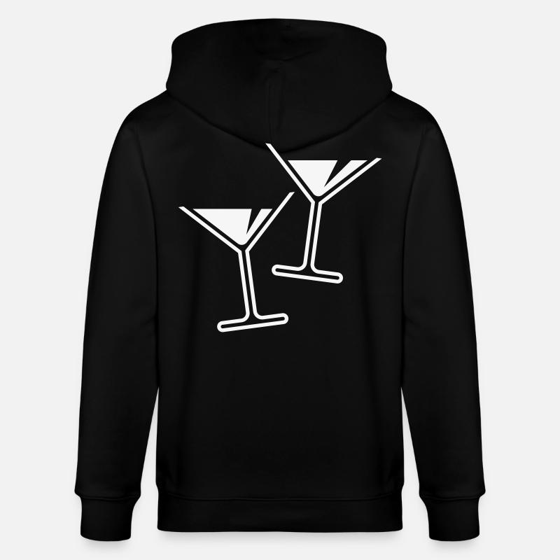 XSommerliche Grüße (Blanc) - Veste à capuche bio CULTIVATOR Stanley/Stella Unisexe - noir