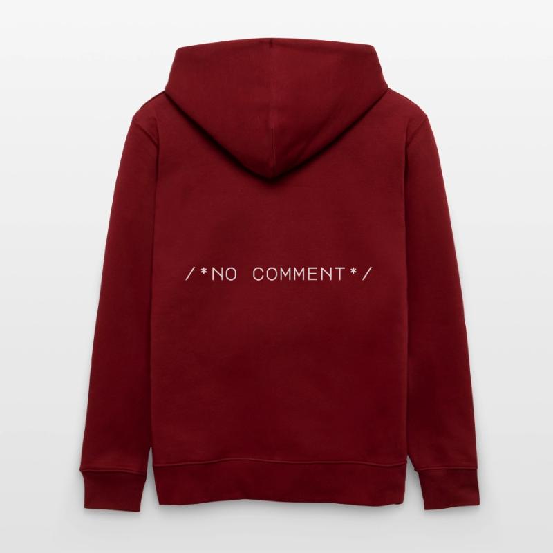 Computer Computerarbeit Coder Code Nerd IT Freak Stanley/Stella Unisex Bio-Kapuzenjacke CULTIVATOR 