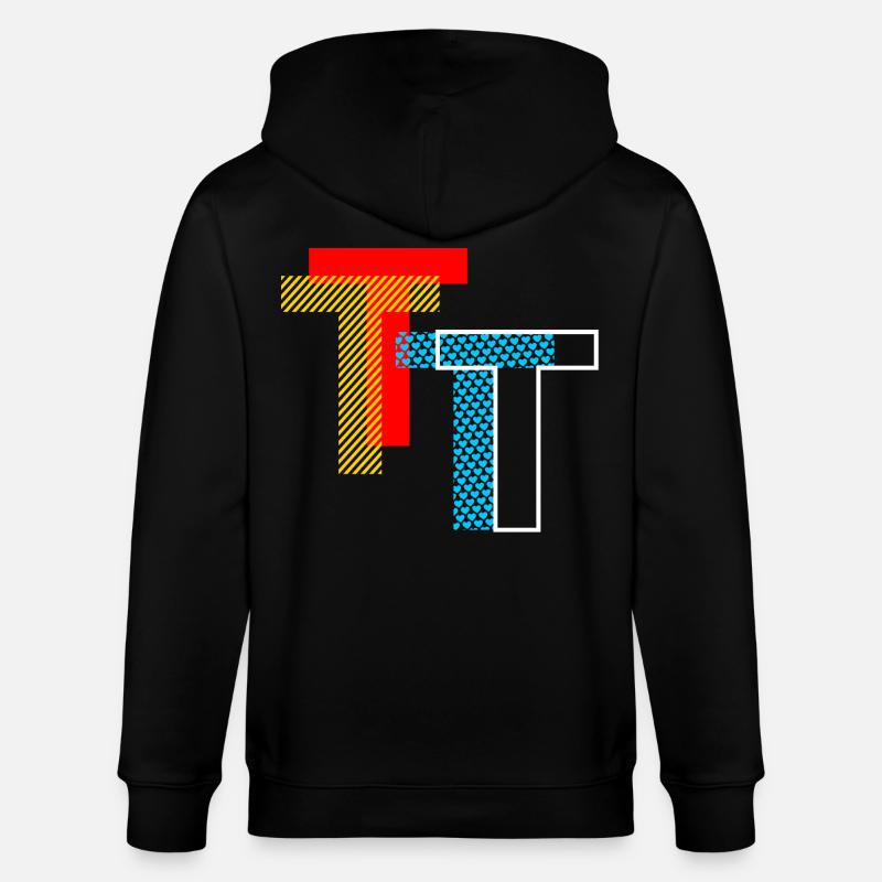 T Initial - Veste à capuche bio CULTIVATOR Stanley/Stella Unisexe - noir