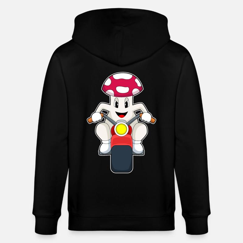 Moto Pilz - Veste à capuche bio CULTIVATOR Stanley/Stella Unisexe - noir