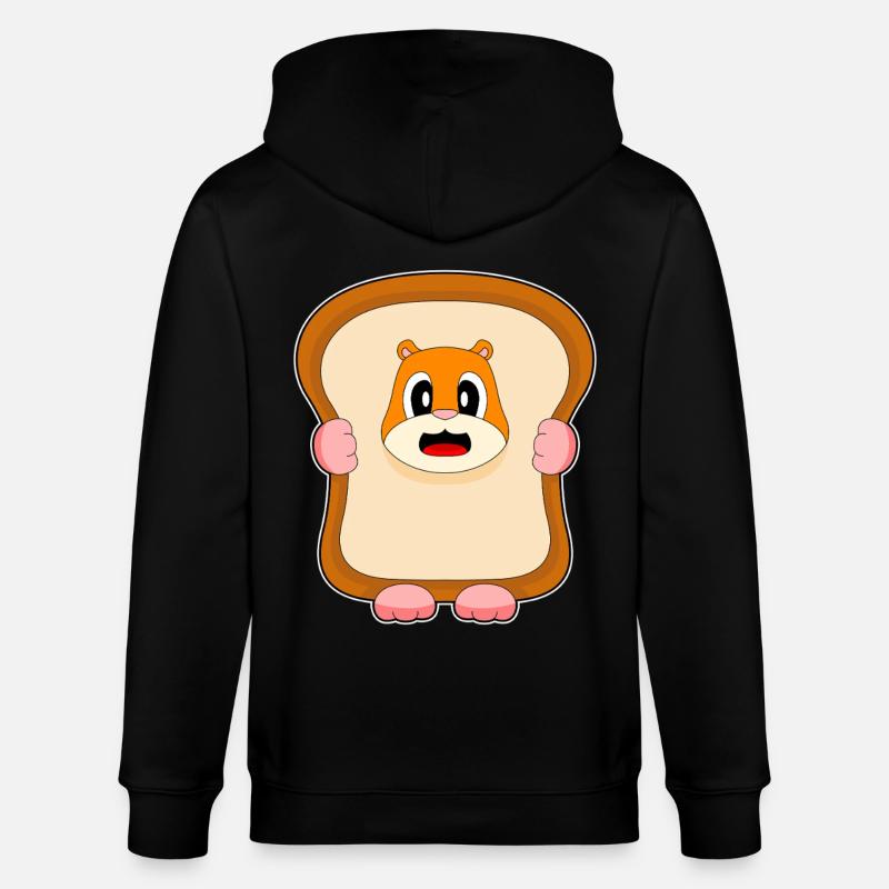 Pain de hamster - Veste à capuche bio CULTIVATOR Stanley/Stella Unisexe - noir