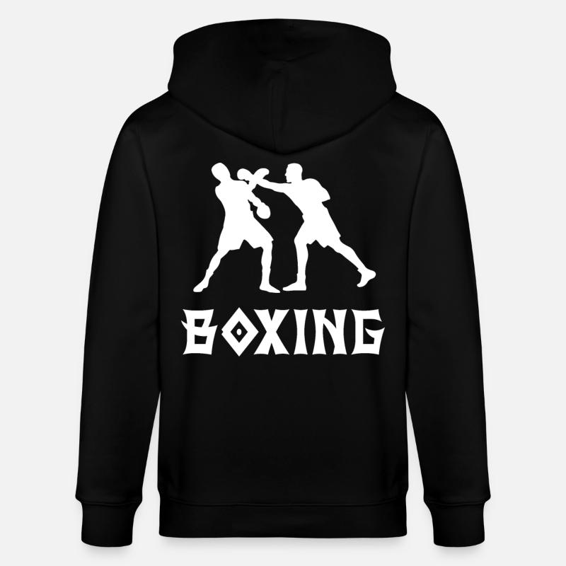 Boxe - Veste à capuche bio CULTIVATOR Stanley/Stella Unisexe - noir