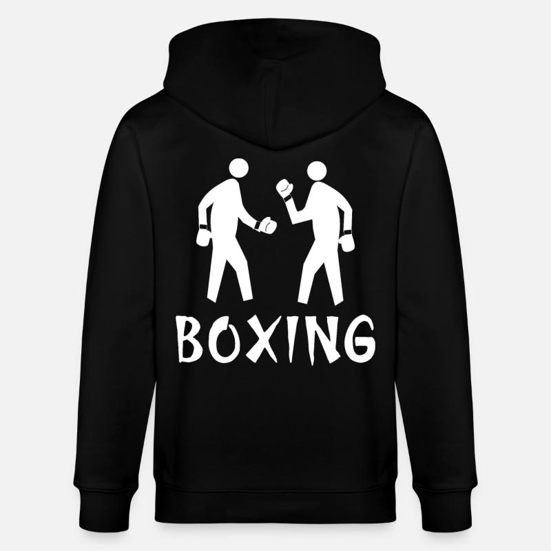 boxe - Veste à capuche bio CULTIVATOR Stanley/Stella Unisexe - noir