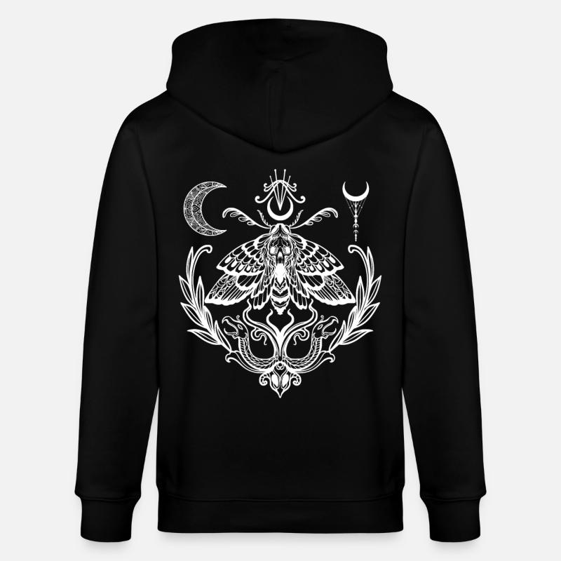 Conception Wicca. - Veste à capuche bio CULTIVATOR Stanley/Stella Unisexe - noir