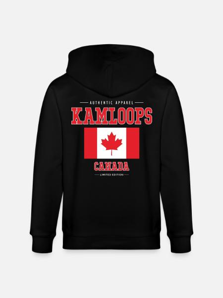 Kamloops - Veste à capuche bio CULTIVATOR Stanley/Stella Unisexe - noir
