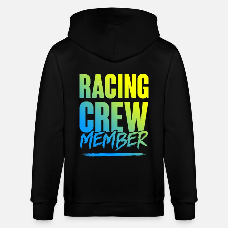 Équipage de course - Veste à capuche bio CULTIVATOR Stanley/Stella Unisexe - noir