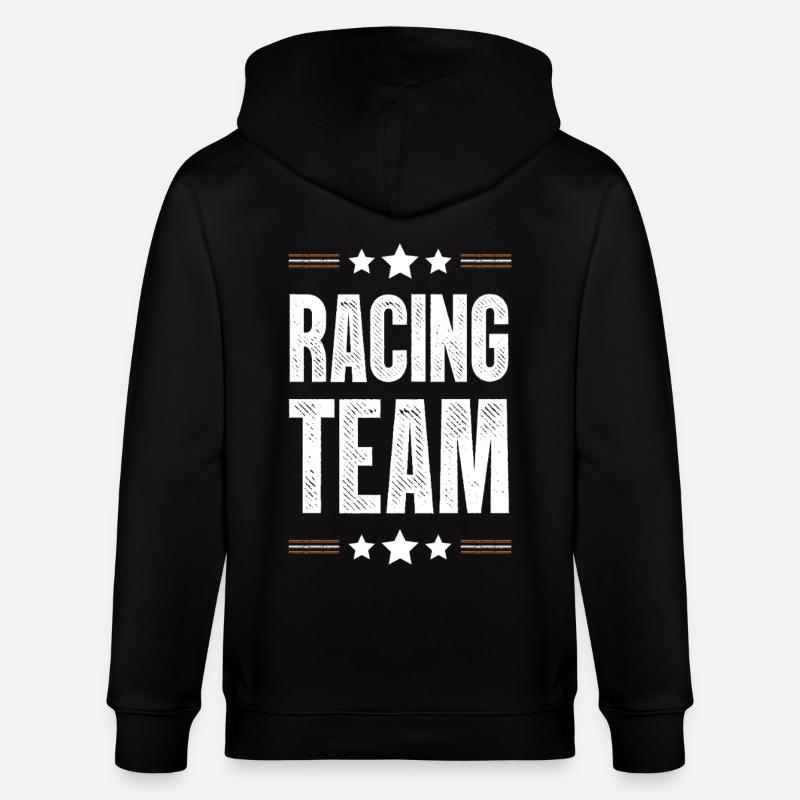 Équipe de course - Veste à capuche bio CULTIVATOR Stanley/Stella Unisexe - noir