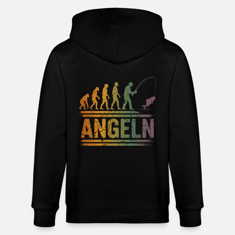 L’évolution vers un pêcheur - Veste à capuche bio CULTIVATOR Stanley/Stella Unisexe - noir