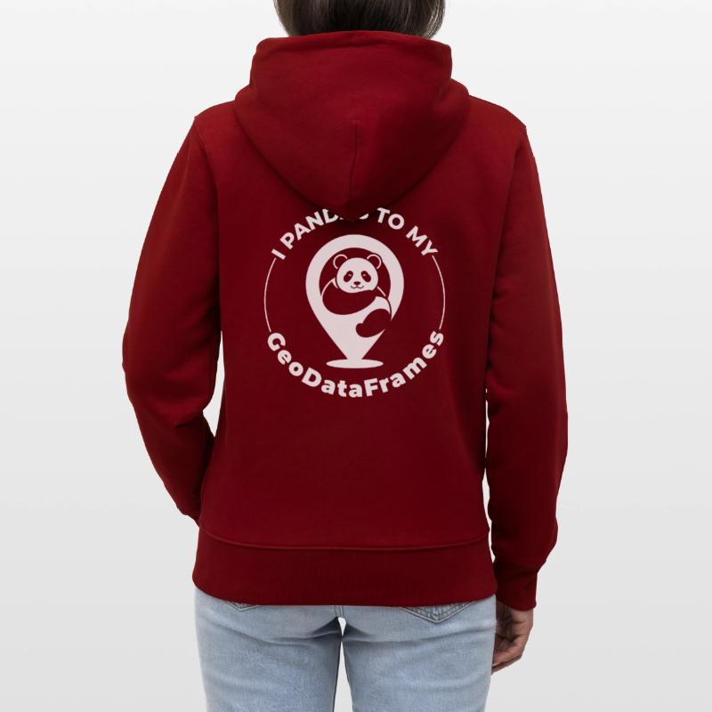 GeoDataFrames Pandas GIS Python Programmierung Stanley/Stella Unisex Bio-Kapuzenjacke CULTIVATOR 
